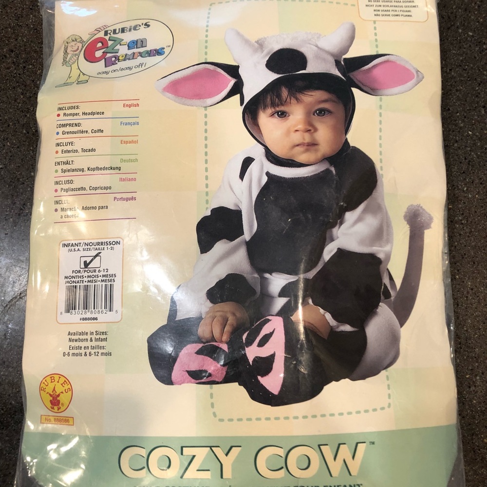 Cozy Cow Costume